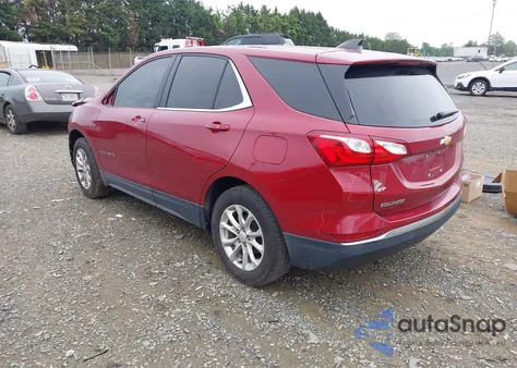 2018 Chevrolet Equinox Lt из США, поврежденный, VIN 2GNAXJEV7J6314352